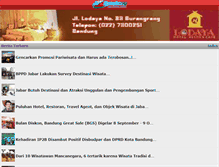 Tablet Screenshot of bandungupdate.com